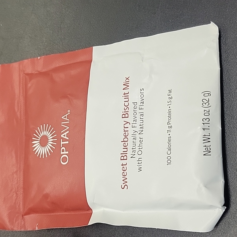 Optavia Blueberry biscuit mix